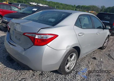 2016 Toyota Corolla Le из США, поврежденный, VIN 2T1BURHEXGC619464